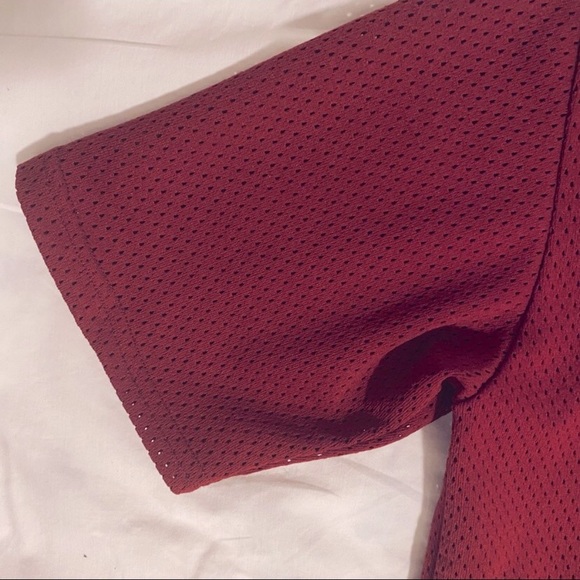 Vintage 80s MLB Burgundy Phillies Jersey - Picture 3 of 7